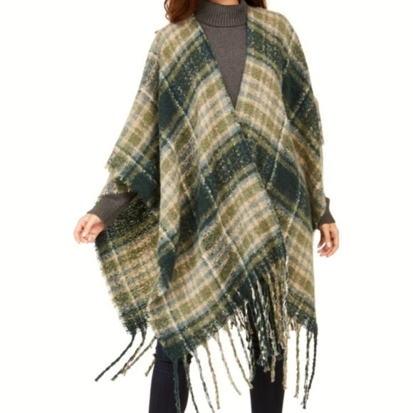 NWT~Charter Club-Brushed Knit Fall/Winter Wrap-OS - Picture 1 of 5